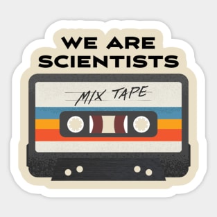 We Are Scientists Sticker